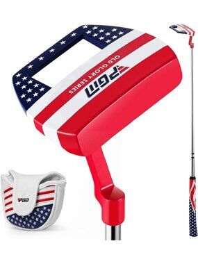 34" Right-Handed Mallet Golf Putter for Men & Women - Perfect for All Skill